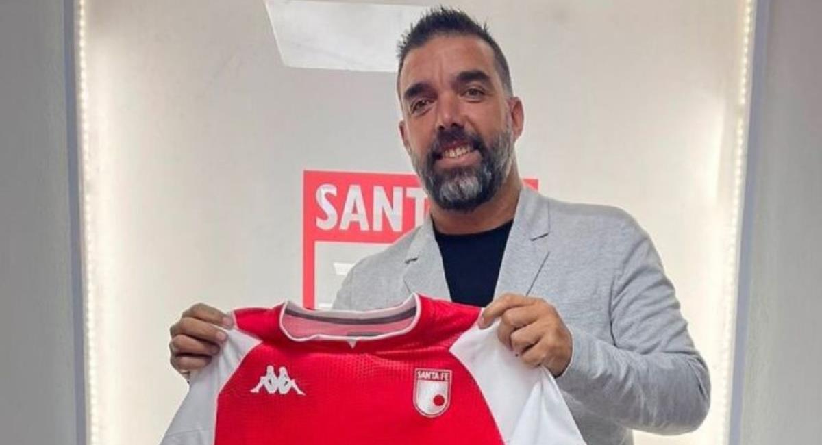 Martín Cardettí es nuevo entrenador de Santa Fe. Foto: Central Agencia