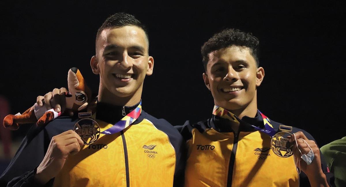 Colombia se ubicó tercera en el medallero de los Panamericanos Junior el viernes. Foto: Twitter @FECNA