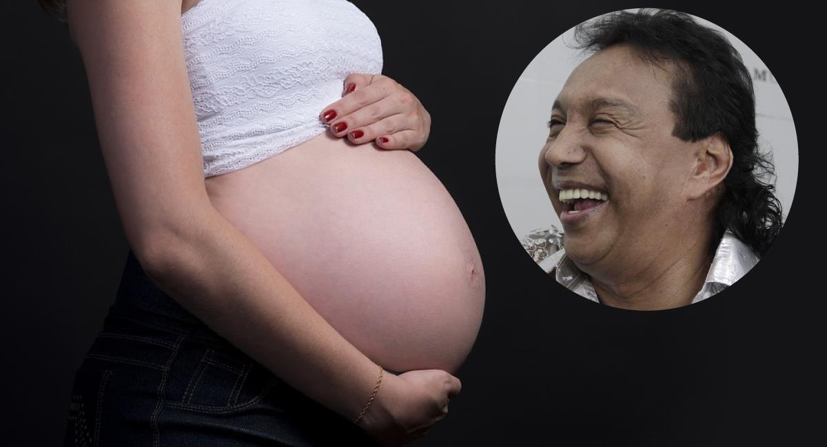 Mujer afirmó estar embarazada tras soñar con Diomedes Díaz. Foto: Twitter /Pixabay