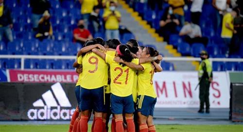 Victoria de la Selección Colombia femenina ante Uruguay