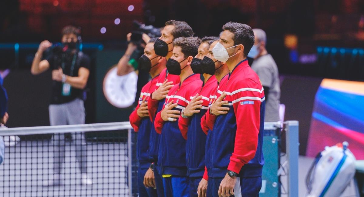 Colombia terminó en el segundo lugar del Grupo D. Foto: Federación Colombiana de Tenis