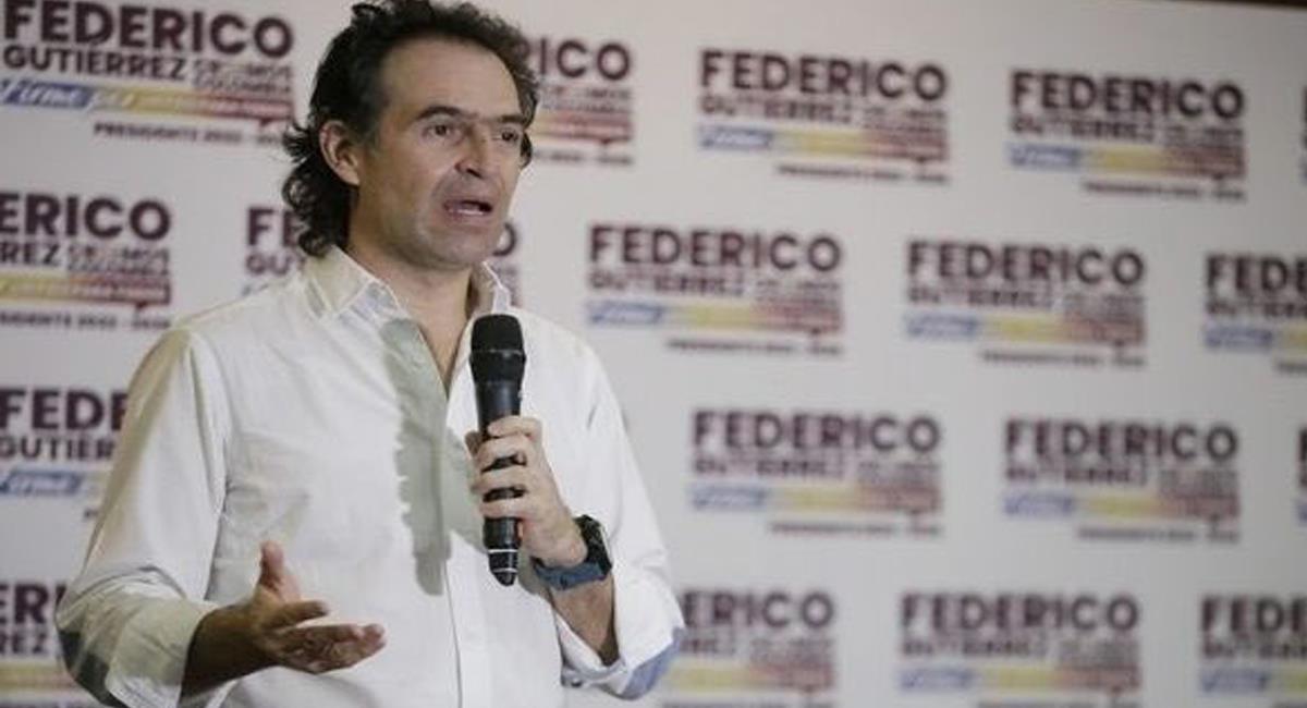 Federico Gutiérrez se ubica segundo en las encuestas de intención de voto de los colombianos. Foto: Twitter @Noticias_24_