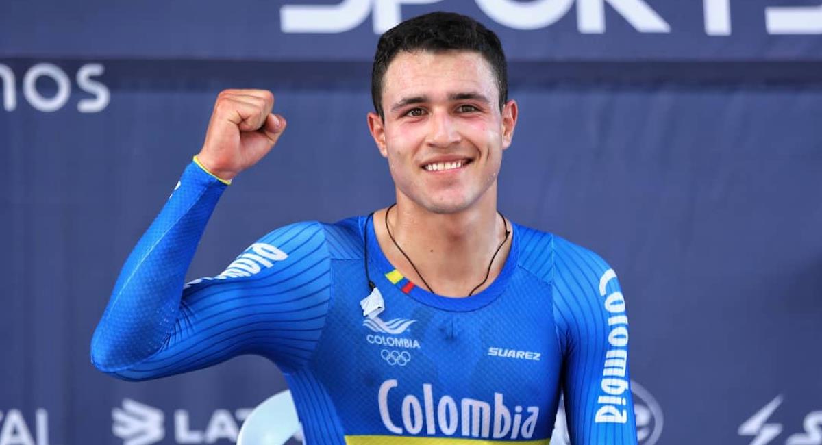Colombia brilla en el ciclismo durante los Panamericanos Junior de Cali. Foto: Comité Olímpico Colombiano