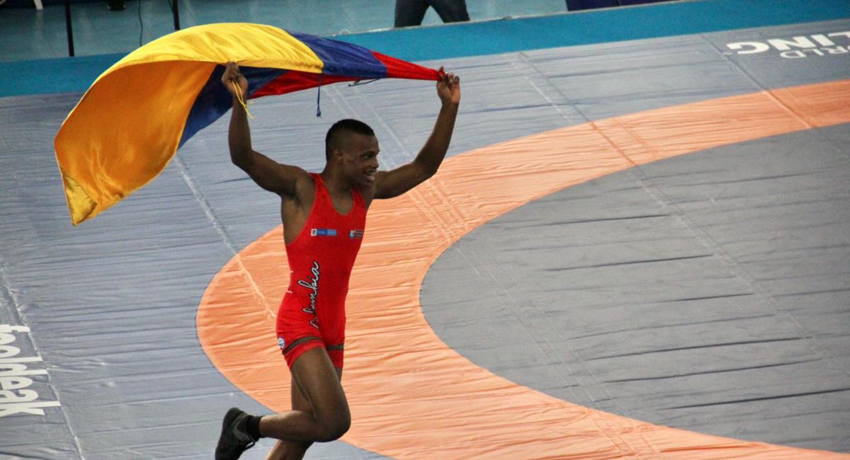 Colombia gana oro en lucha en los Panamericanos Junior. Foto: Comité Olímpico Colombiano
