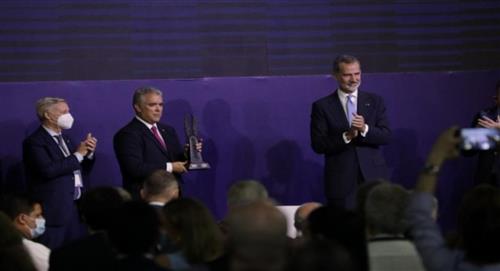 Premio mundial de la Paz y la Libertad es para Colombia: Iván Duque