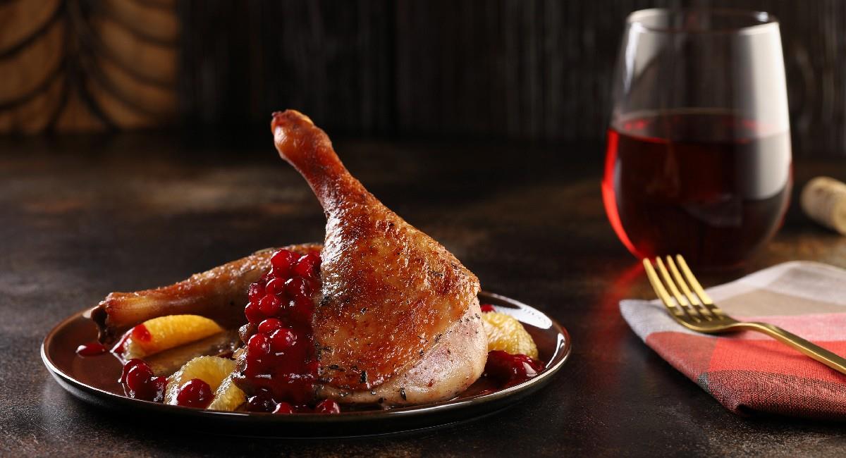 La receta de pato al vino puede ser una de tus opciones para esta Navidad. Foto: Shutterstock