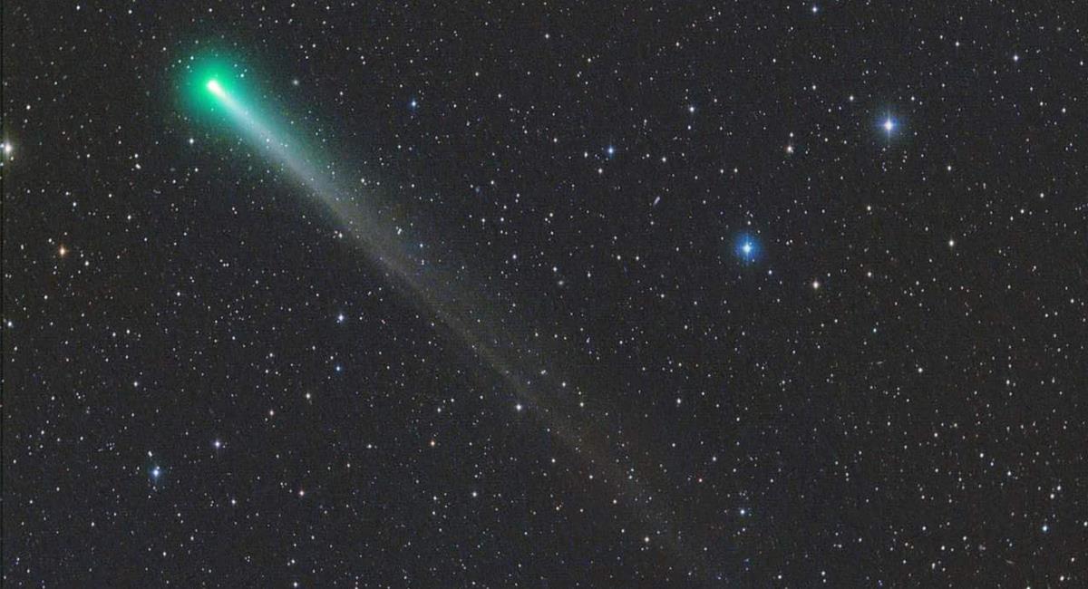 El Cometa Leonard se podrá visualizar hasta el próximo 14 de diciembre, al amanecer. Foto: Twitter @Mi_Cosmos_