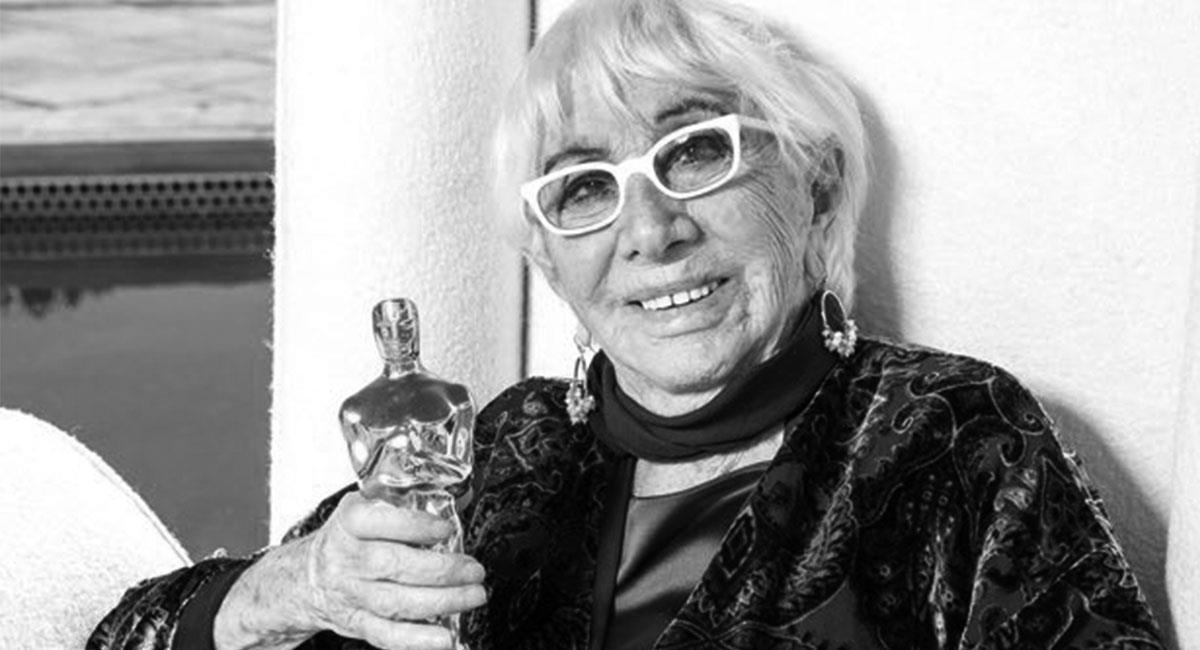 Lina Wertmüller recibió un Premio Oscar honorífico en 2019 por su trayectoria. Foto: Twitter @chetempochefa