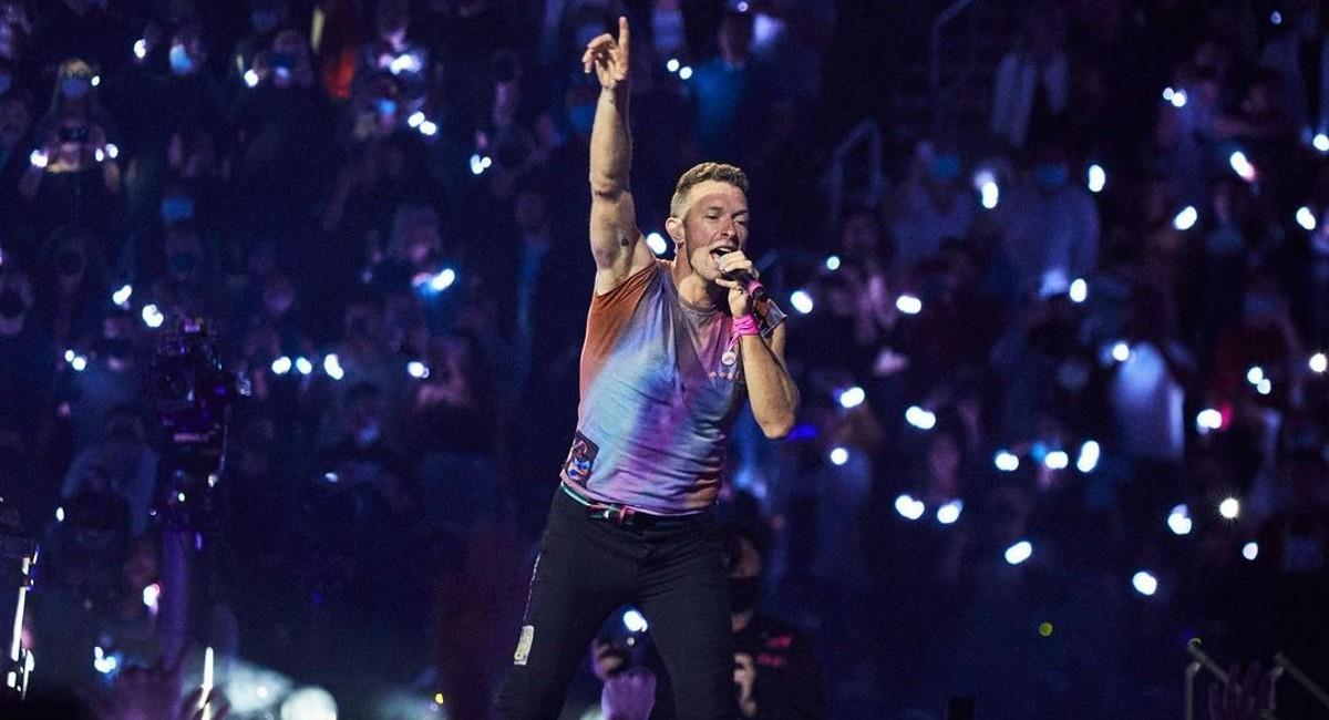 Coldplay en Colombia el próximo 17 de septiembre de 2022. Foto: Instagram