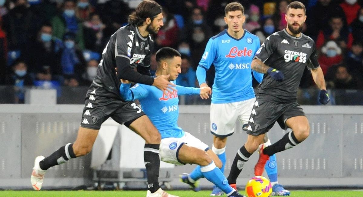 Empoli derrotó de visitante al Napoli. Foto: EFE
