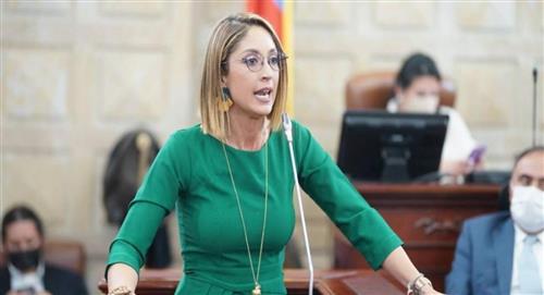 “Marica, ya no más”: Jennifer Arias durante la plenaria para votar la ley anticorrupción