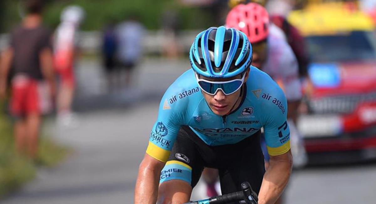 Miguel Ángel López buscará quedarse con el Giro de Italia. Foto: Twitter @LeTour