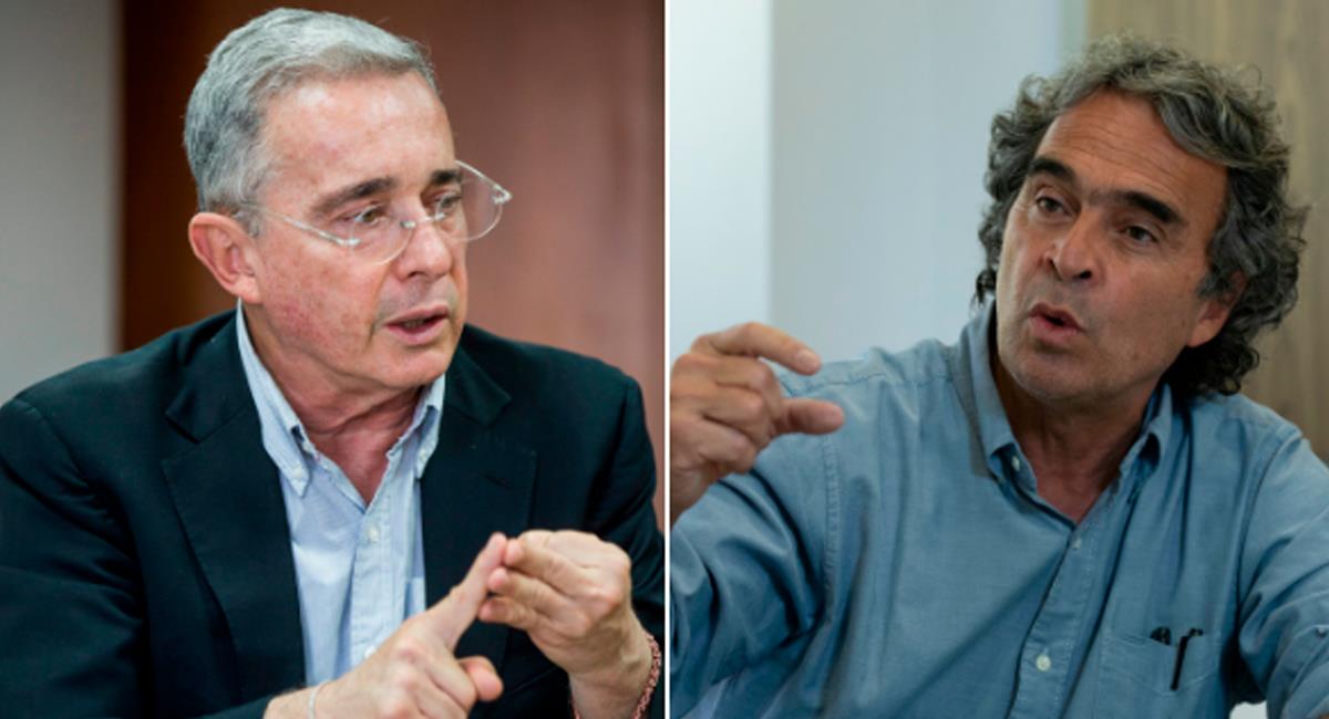 Álvaro Uribe y Sergio Fajardo usaron twitter como un ring de boxeo en el se lanzaron golpes por medio de trinos. Foto: Twitter @jaime_784