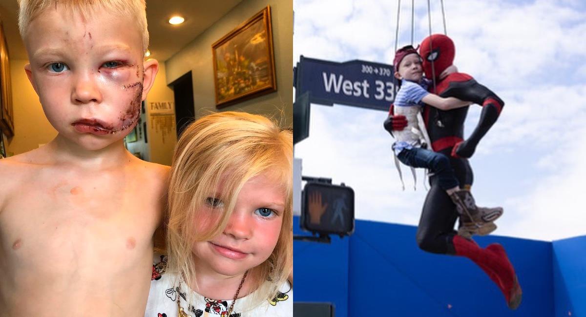 Spider-Man: Tom Holland cumplió promesa a niño que salvó a su hermanita del  ataque de un perro