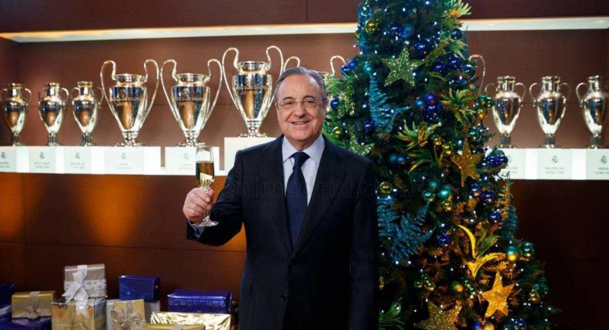 Florentino Pérez ilusionó a los hinchas del Madrid con títulos en el 2022. Foto: Real Madrid