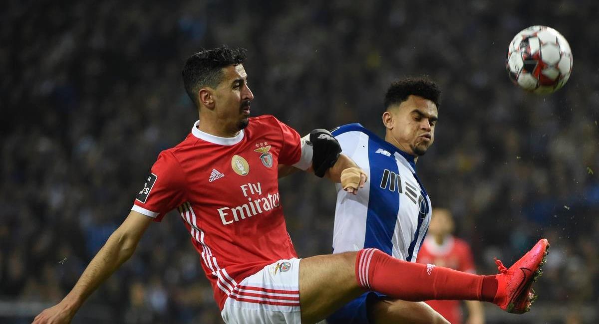 Porto y Benfica por el último clásico del 2021. Foto: AFP