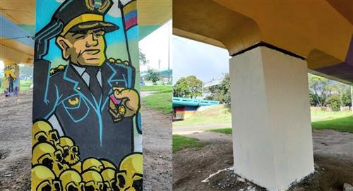 A los ciudadanos de Bogotá no les gustó los puentes que pintaron y lo que costó mucho menos