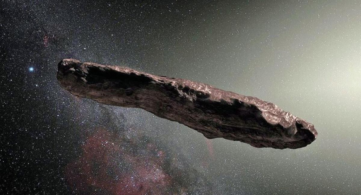 Aún son controvertidas las teorías sobre 'Oumuamua', pero no hay más detalles de su formación. Foto: Twitter @flaviaferrata