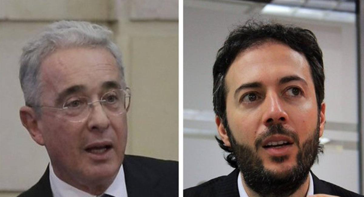 Álvaro Uribe y Daniel Quintero se han tranzado en disputas y acusaciones a través de twitter. Foto: Twitter @WRadioColombia