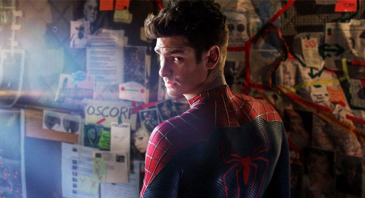 Andrew Garfield es el segundo 'Spider-Man' del cine moderno. Foto: Twitter @Cinemascomics