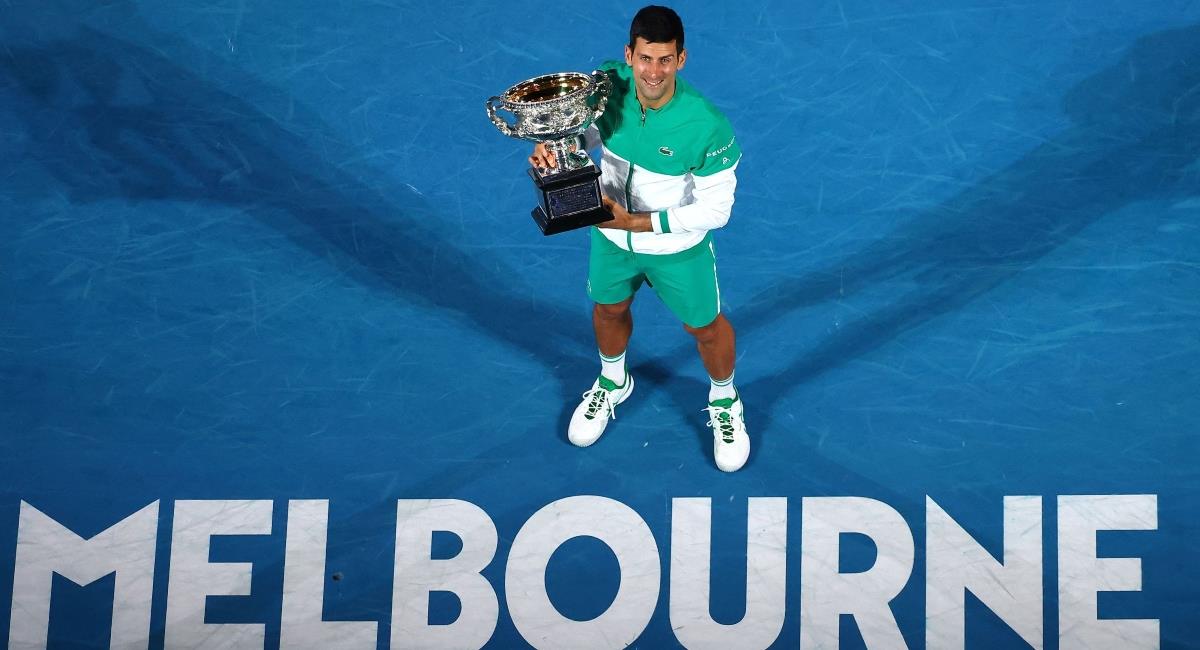Djokovic ganó juicio en Australia y podrá jugar el Grand Slam. Foto: AFP