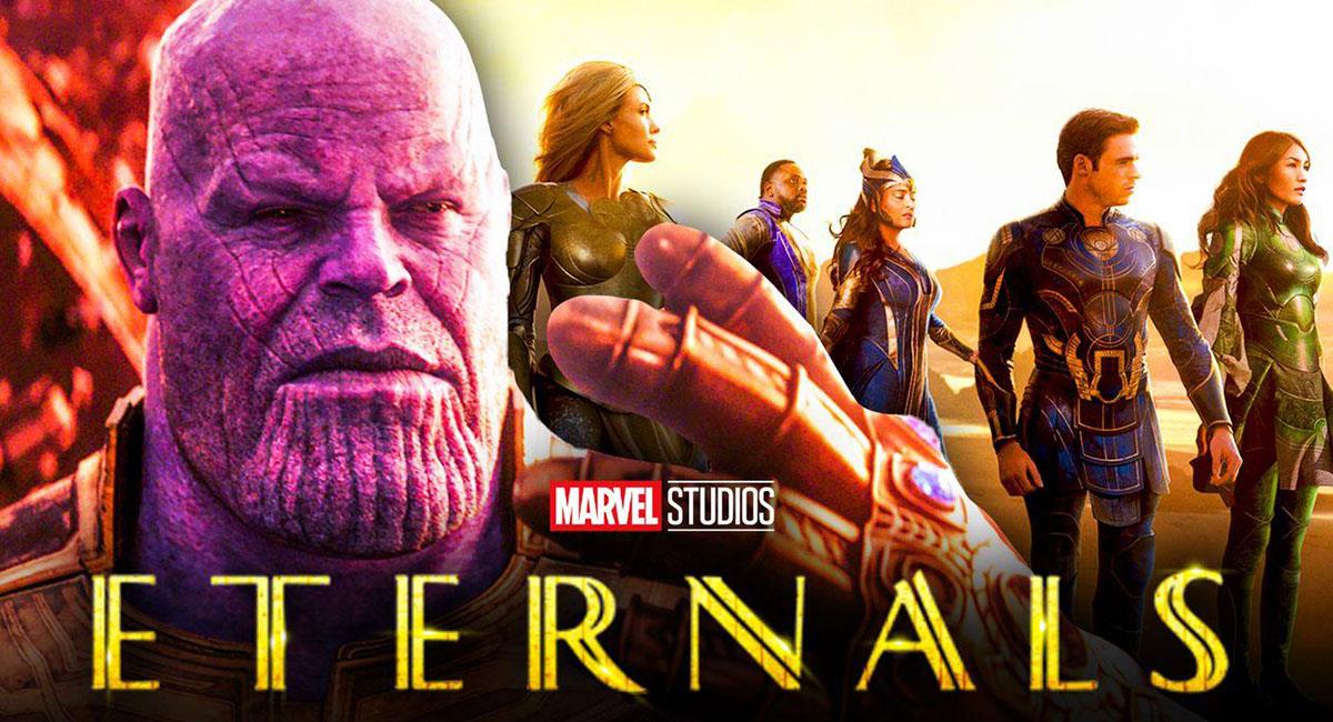 "Eternals" menciona en varias ocasione a Thanos. Foto: Twitter @MCU_Direct