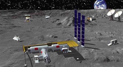 La Luna tendrá una base de exploración en su Polo Sur