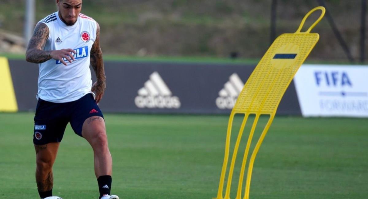 'Chicho' Arango positivo para COVID-19 y desconvocado de la Selección Colombia. Foto: Twitter @FCFSeleccionCol