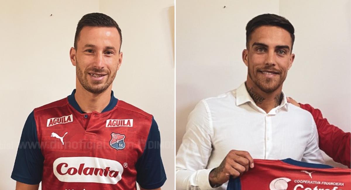 Méndez y Pons son nuevos jugadores del DIM. Foto: Twitter @DIM_Oficial