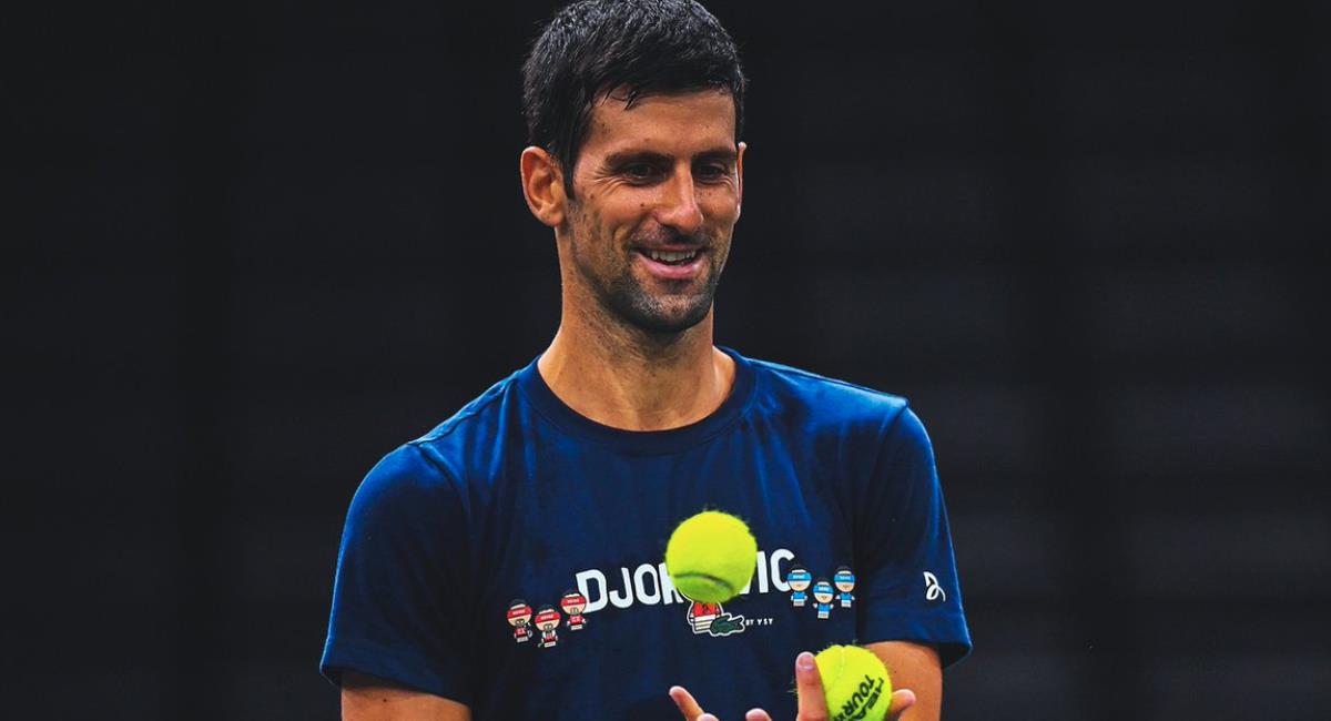 Novak Djokovic podría ser deportado de Australia. Foto: Twitter @ptpaplayers