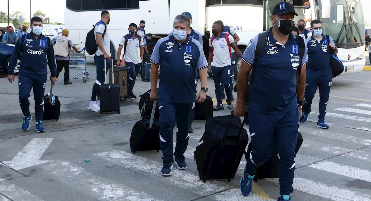 Honduras tiene todo listo para enfrentar a la Selección Colombia. Foto: EFE
