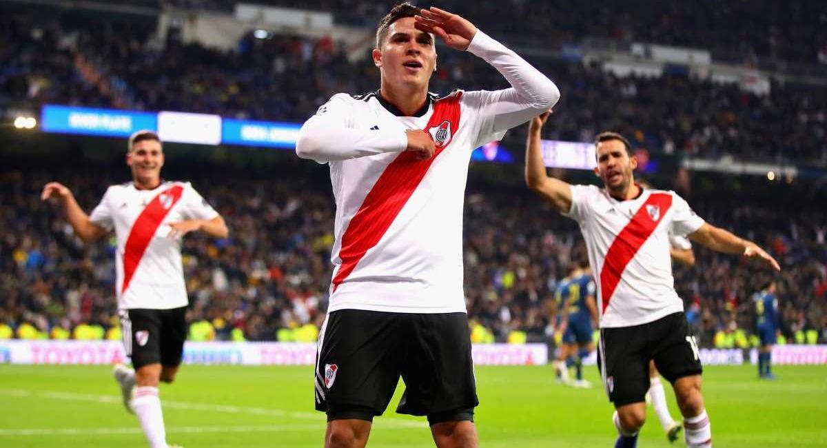 Juan Fernando Quintero es oficializado en River Plate. Foto: Getty Images