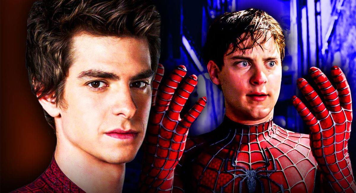 Andrew Garfield y Tobey Maguire fueron las grandes sorpresas de "Spider-Man: No Way Home". Foto: Twitter @MCU_Direct
