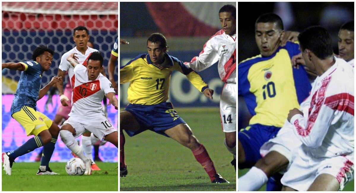 Colombia vs Perú, historial de enfrentamientos. Foto: Archivo
