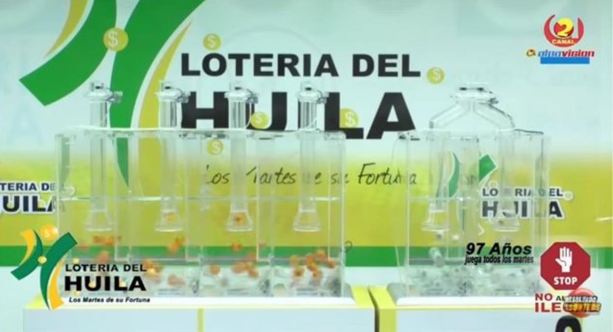 Lotería de Huila. Foto: Youtube