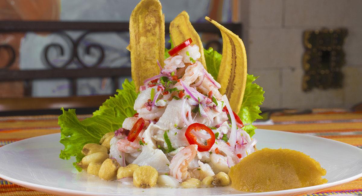 El ceviche peruano, es una de las delicias más reconocidas de su gastronomía. Foto: Shutterstock
