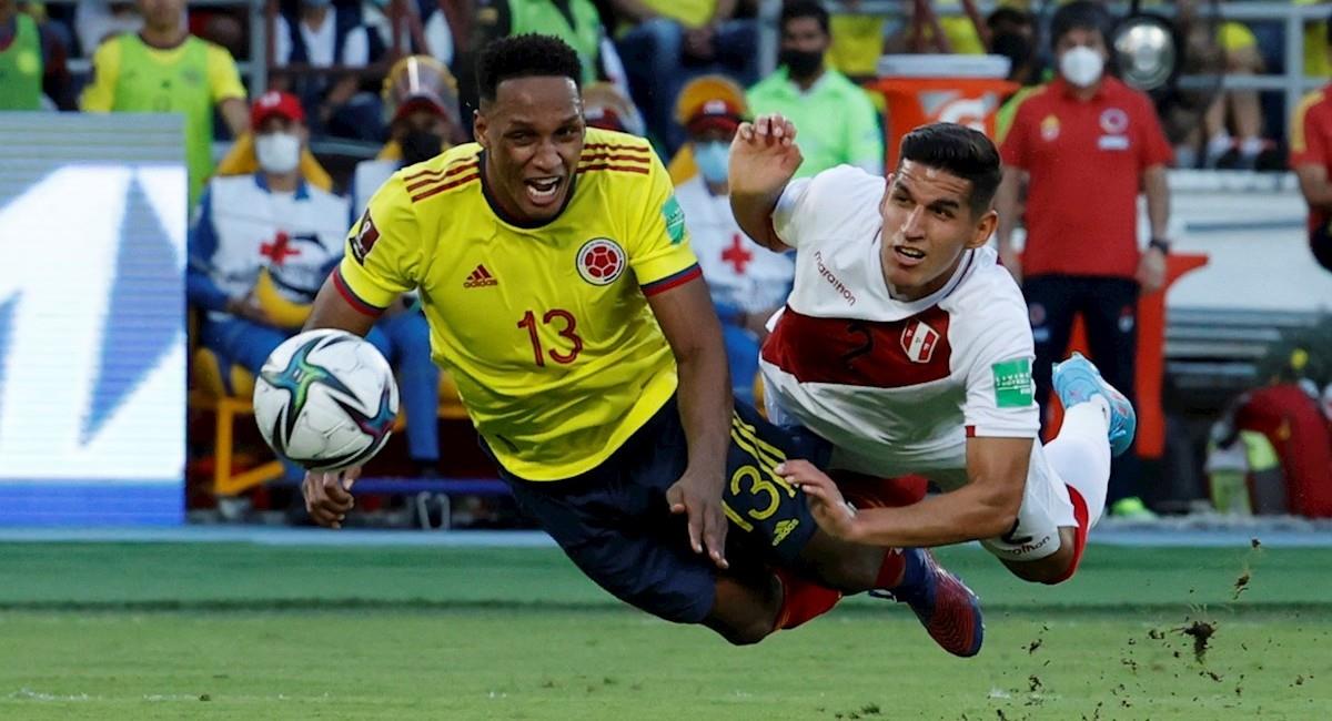 Derrota de la Selección Colombia ante Perú. Foto: EFE