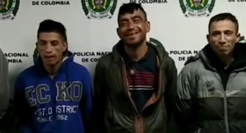 Asaltantes capturados se ríen de sus fechorías y de la Policía ante las cámaras
