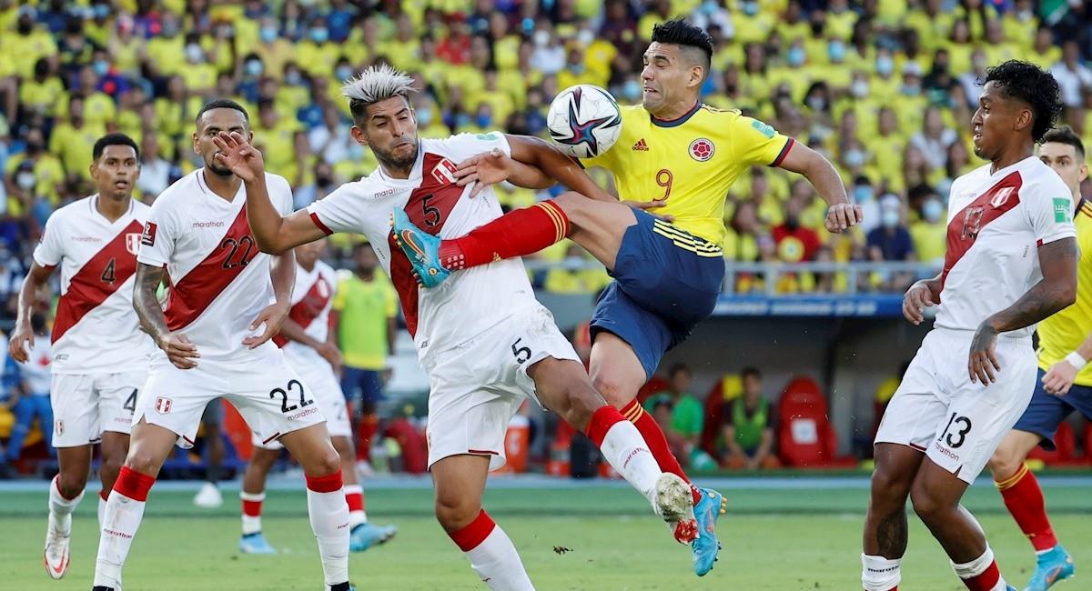 Colombia quedó fuera de los puestos de clasificación al Mundial. Foto: EFE