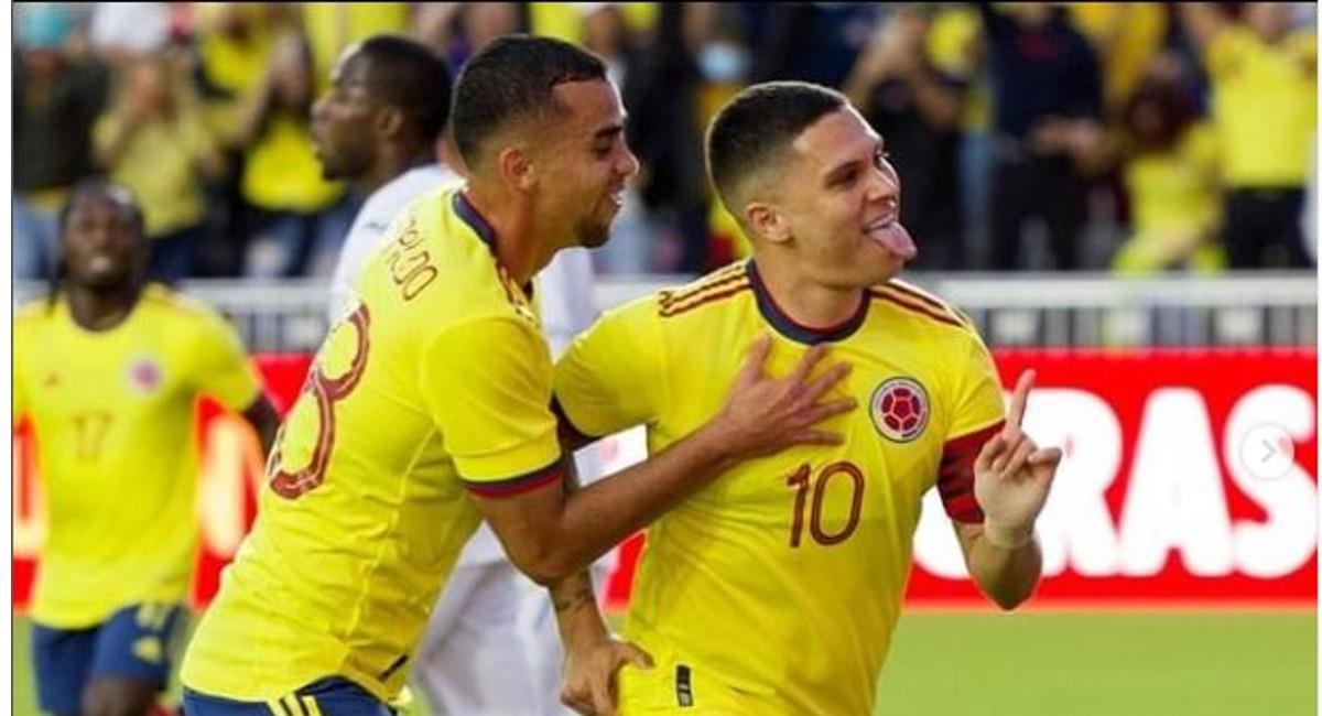 Quintero envía su mensaje de aliento a la Selección Colombia. Foto: Twitter JuanFer Quintero