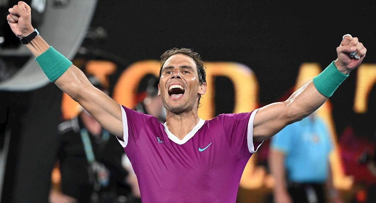 Rafa Nadal se llevó el Australian Open. Foto: EFE
