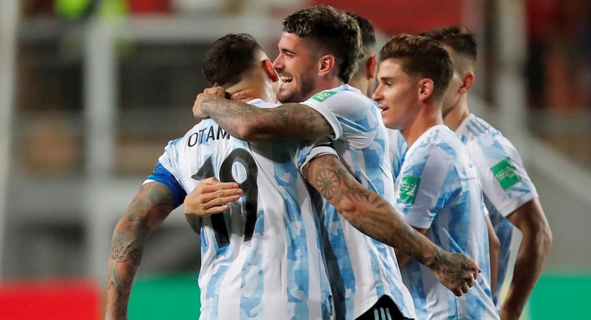 Sin 4 jugadores, Argentina enfrentará a la Selección Colombia. Foto: EFE