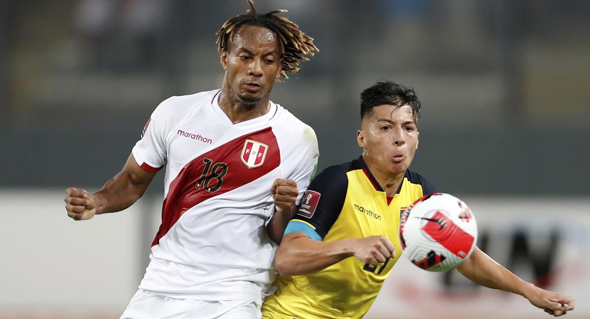 Perú vs Ecuador por las Eliminatorias rumbo a Qatar 2022. Foto: EFE