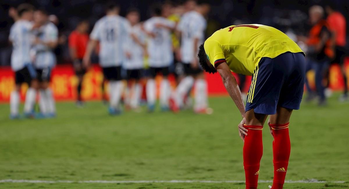 Colombia cayó por la mínima ante Argentina en Córdoba. Foto: EFE