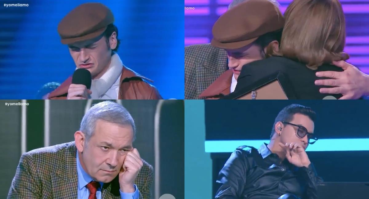 El imitador protagonizó uno de los shows más emotivos del reality. Foto: Youtube Yo me Llamo edición Colombia.