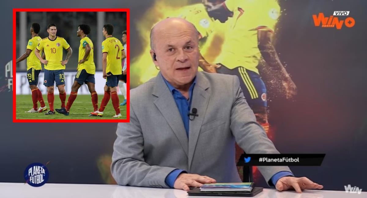 Carlos Antonio Vélez reveló la millonada que se lleván los jugadores de la Selección Colombia. Foto: Captura de pantalla Win Sports +