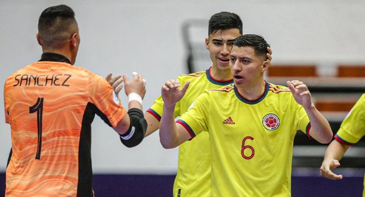 Colombia se quedó con el cuarto puesto de la Copa América de Futsal. Foto: Twitter @FCFSeleccionCol