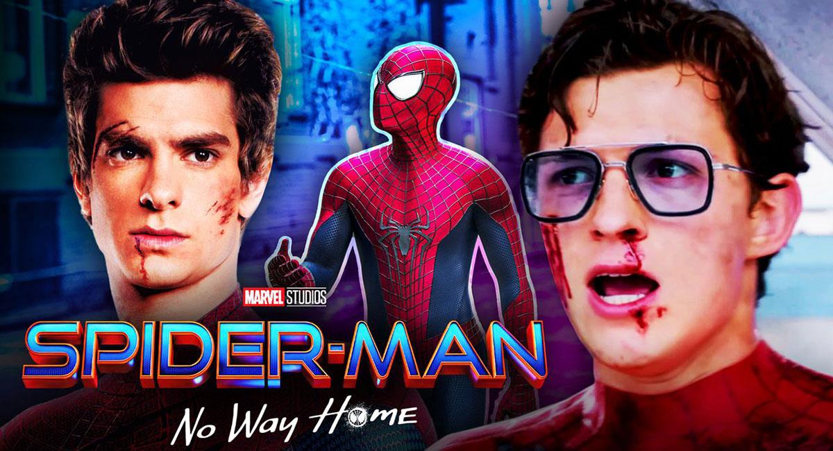 "Spider-Man: No Way Home" reunió a Tom Holland con Andrew Garfield y Tobey Maguire. Foto: Twitter @MCU_Direct