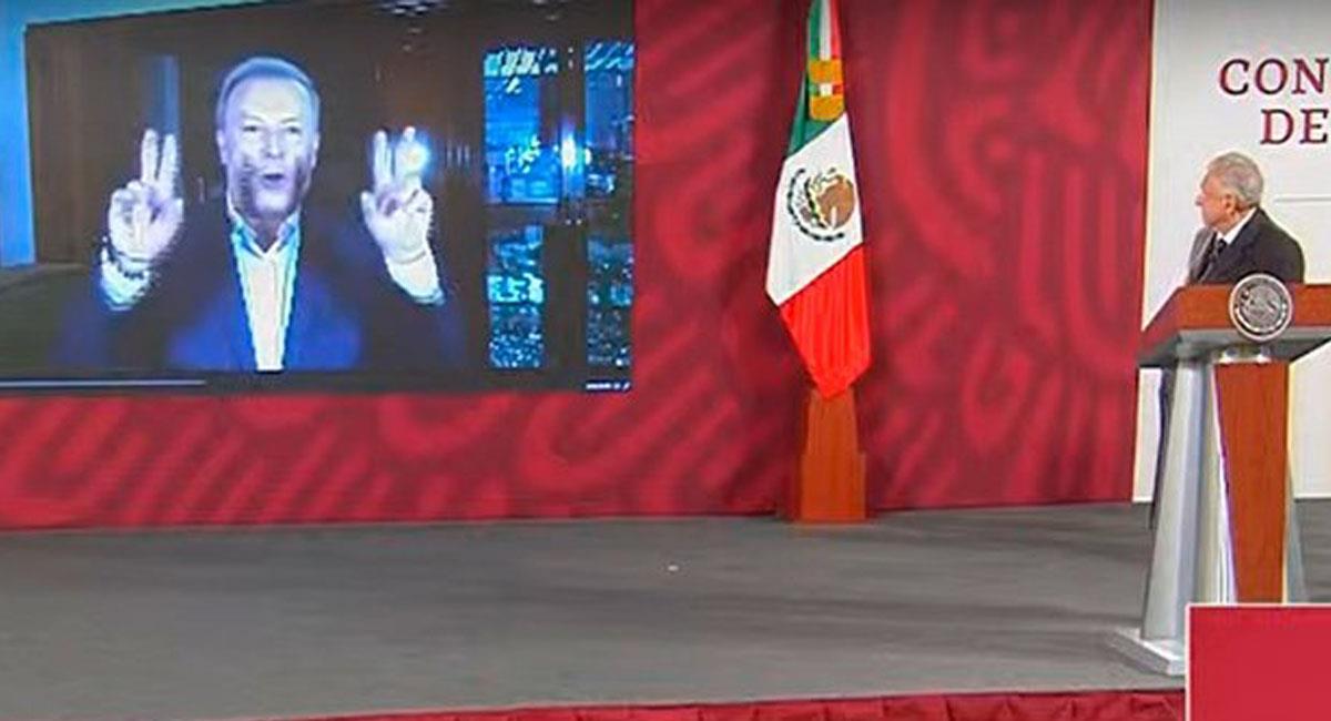 El video de un opositor cayendo de su silla fue visto por el presidente de México, Andrés Manuel López Obrador. Foto: Twitter @BuzzFeedmedia