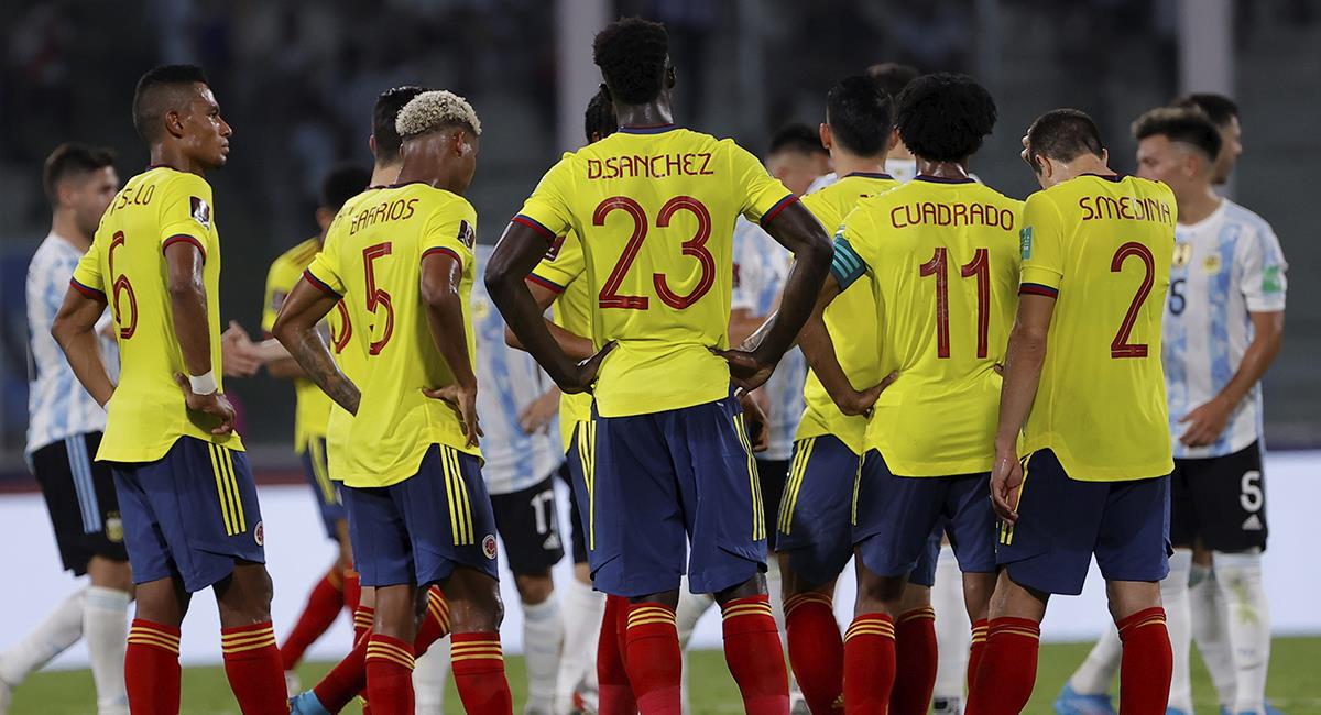Selección Colombia cayó tres puestos en el ranking FIFA. Foto: EFE